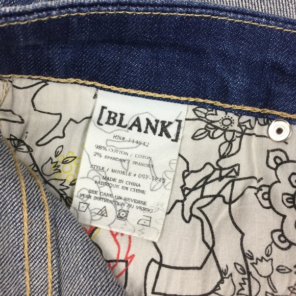 Blank NYC Studded Cut Off Denim Shorts - Picture 6 of 8